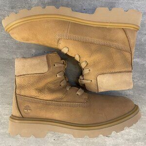 TIMBERLAND WOMEN'S ROWAN WAY 6 INCH LACE BOOT MEDIUM BROWN NUBUCK A42F8-EM5
